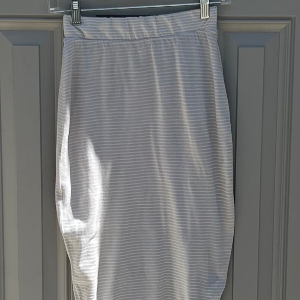 Frank & Eileen Tee Lab -Striped Elastic Waistband Pencil Skirt- Size XS - Picture 1 of 10